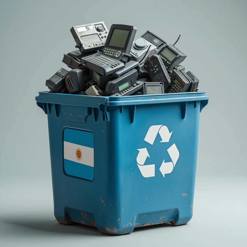 Reciclagem tecnológica na Argentina