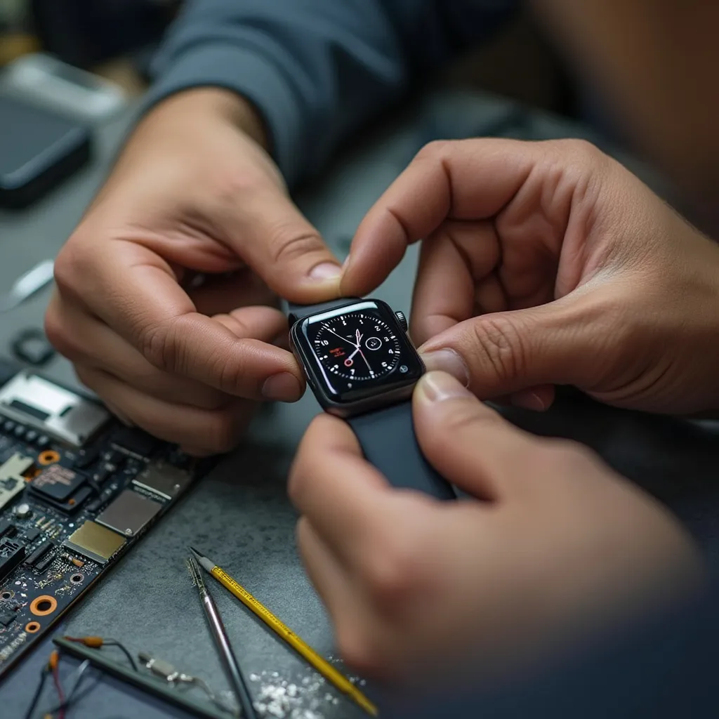 Reparação de Smartwatch no Instagram